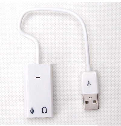Tarjeta de Sonido USB con Cable Integrado