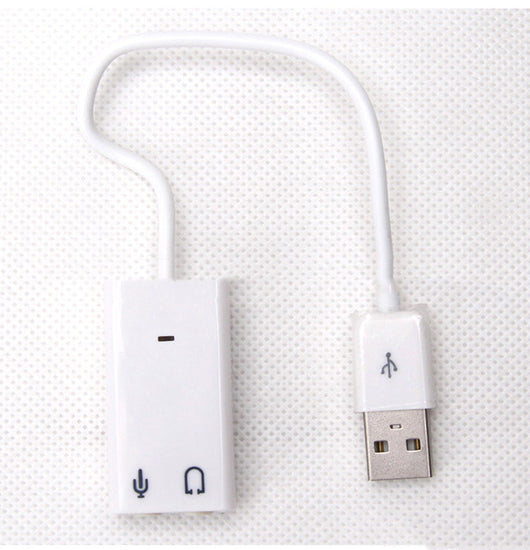 Tarjeta de Sonido USB con Cable Integrado
