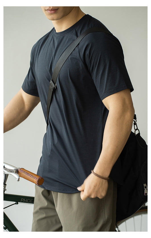 Camiseta Deportiva Hombre Secado Rápido Manga Corta - Image 22