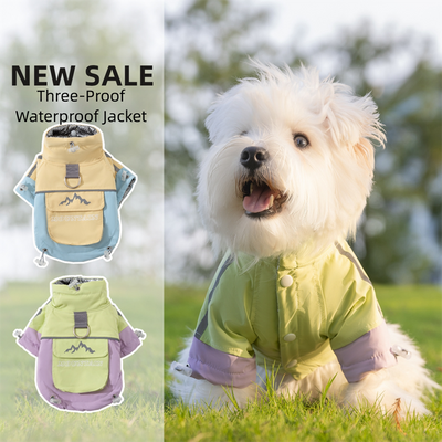 Abrigo Impermeable para Perros Pequeños y Medianos - Protección Triple Otoño/Invierno - Image 14