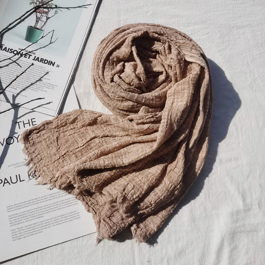Pañuelo de Algodón Puro Zen para Mujer - Otoño e Invierno - Image 14