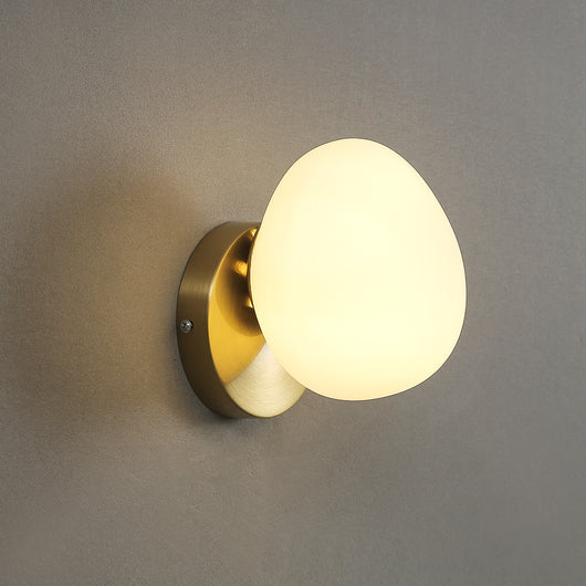 Lámpara de Pared de Cristal Diseño Moderno para Dormitorio y Comedor