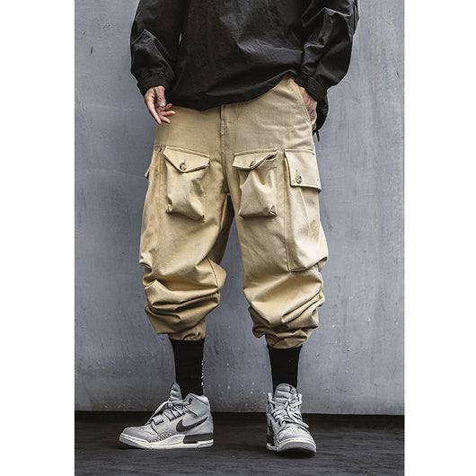 Pantalones de Trabajo Funcionales con Múltiples Bolsillos para Hombre - Image 2