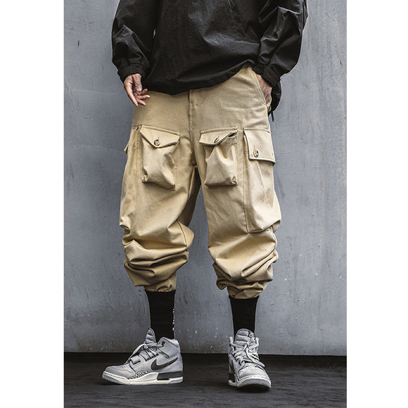 Pantalones de Trabajo Funcionales con Múltiples Bolsillos para Hombre