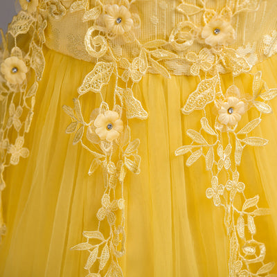 Vestido Elegante Infantil de Verano para Presentaciones de Piano - Image 38