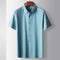 Camiseta Hombre Verano Micro Elástica Sin Costuras Manga Corta