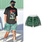 Men's Retro Basketball Training Shorts - Loose Fit Knee-Length Athletic Shorts