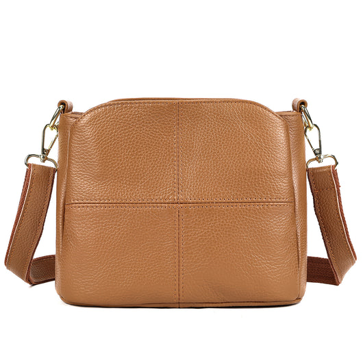 Bolso de Cuero Genuino para Mujer - Cartera Casual Tipo Mensajero - Image 6