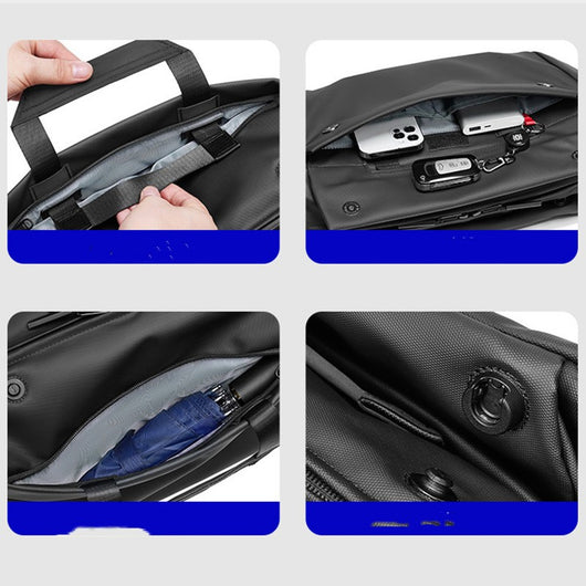 Bolsa Pectoral Versátil para Hombre Estilo Coreano - Image 10