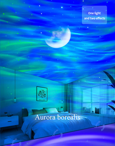 Proyector Aurora Boreal con Luz de Vía Láctea y Ruido Blanco - Image 8