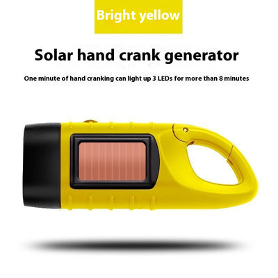 Linterna Solar Recargable a Manivela - Luz de Emergencia Portátil - Image 5