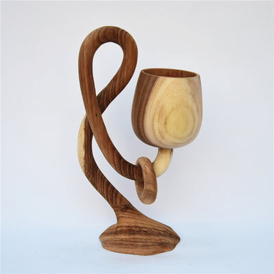 Copas Decorativas de Nogal - Adornos Artesanales para el Hogar - Image 10