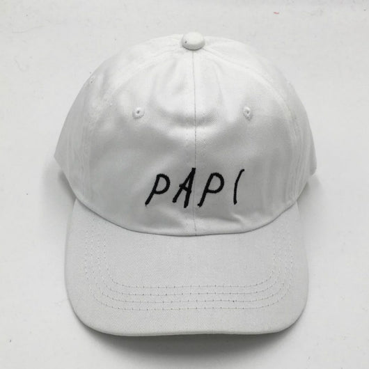 Gorra de Béisbol Papi con Bordado de Alfabeto Rosa, Blanco y Negro - Image 7