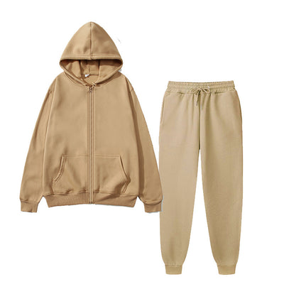 Conjunto Deportivo de Polar para Hombre Color Sólido - Image 24
