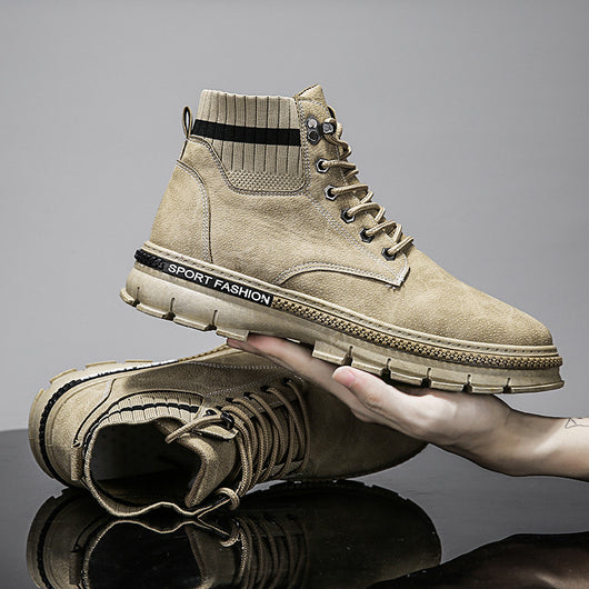 Botas Casuales Coreanas para Hombre - Estilo Moderno y Versátil - Image 16