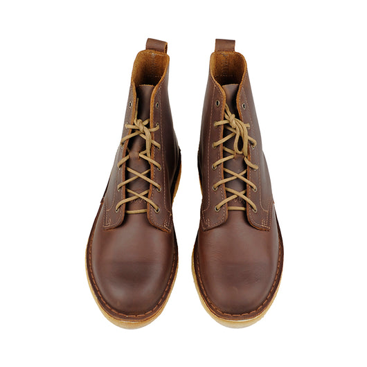 Botas Martin de Cuero Crazy Horse con Suela de Goma Natural - Comodidad Total