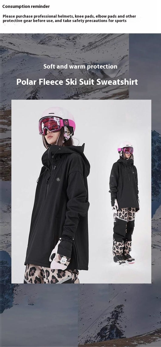 Sudadera Impermeable Soft Shell para Esquí - Unisex - Image 15