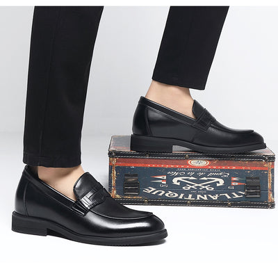 Zapatos de Cuero Premium con Alzada Invisible para Hombre - Elegancia y Confianza - Image 17