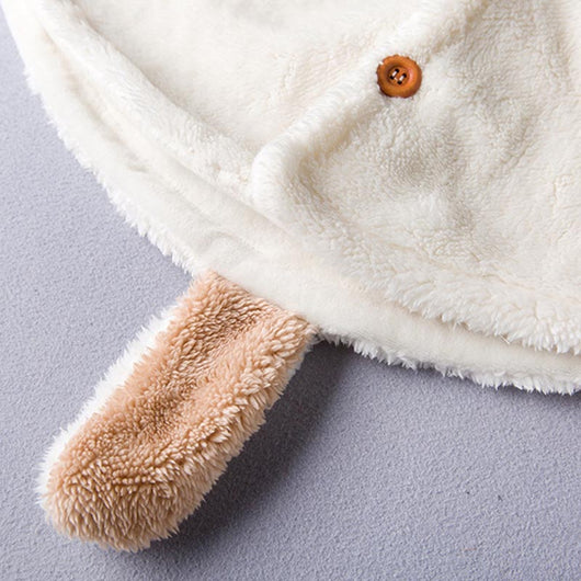 Capa Acolchada de Lana de Cordero para Niños - Diseño Adorable y Cálido - Image 12