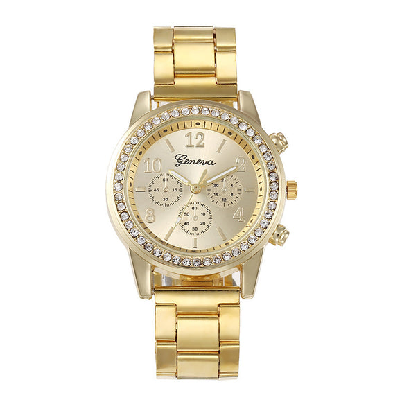 Reloj de Pareja Acero Inoxidable con Movimiento de Cuarzo para Hombre y Mujer