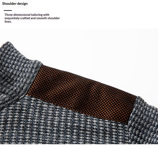 Cardigan Tejido Cuello Alto con Forro Polar para Máximo Abrigo - Image 12