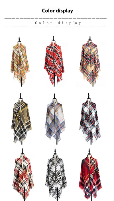 Pashmina Reversible Talla Grande - Chal Doble Cara Suave y Versátil - Image 48