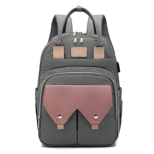 Mochila de Gran Capacidad para Mamás - Bolso Organizador de Viajes
