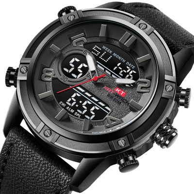 Reloj Deportivo de Lujo KAT-WACH para Hombre - Resistente al Agua con Esfera Luminosa