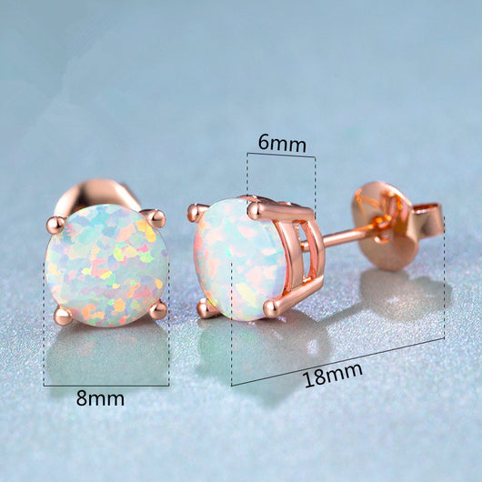 Aretes de Ópalo Personalizados Multiuso para Mujer - Image 17