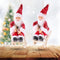 Muñecos Peluche Papá Noel de Tela - Juguetes Infantiles y Adornos Navideños