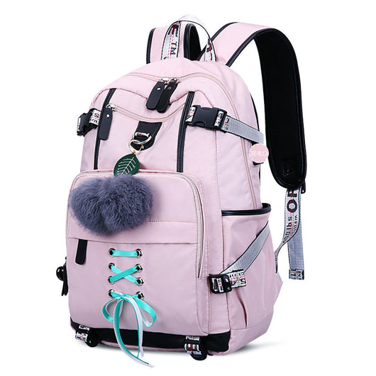 Mochila Ejecutiva para Mujer con Puerto de Carga USB