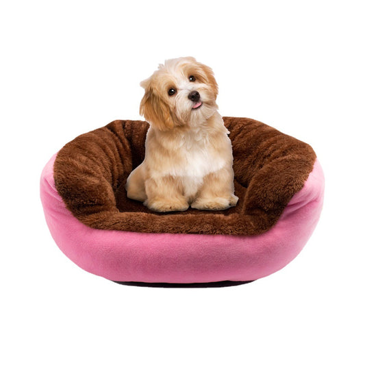 Cama Sofá para Perros con Diseño de Huella Felpa Premium