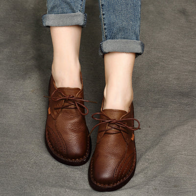 Zapatos Planos de Cuero Vintage Mori Artesanales para Mujer - Image 14