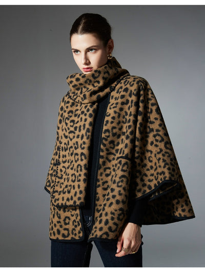 Pashmina Estampado Leopardo Versátil 2 en 1 - Image 20