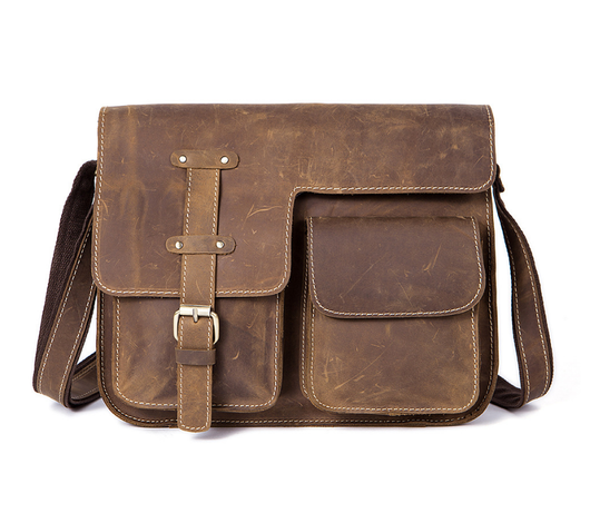 Bolsa Messenger de Cuero Vintage - Image 5
