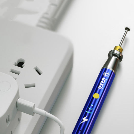 Pluma de Micro Arenado para Reparación de Celulares con Base de Carga