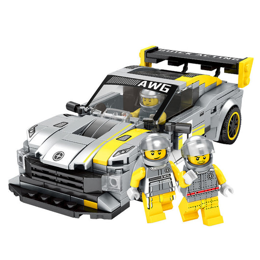 Gran Caja de Regalo de Bloques de Construcción de Carreras para Niños