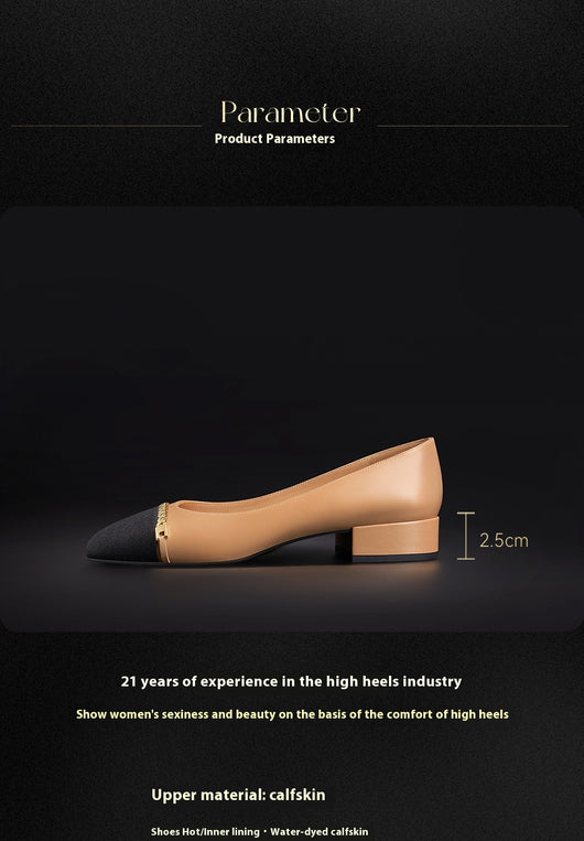 Zapatos de Cuero Suave para Mujer Talla Grande - Primavera y Otoño - Image 13