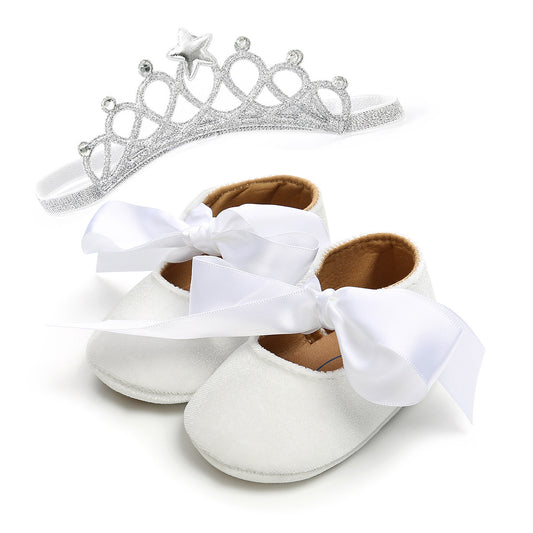 Zapatos Princesa con Tiara Brillante
