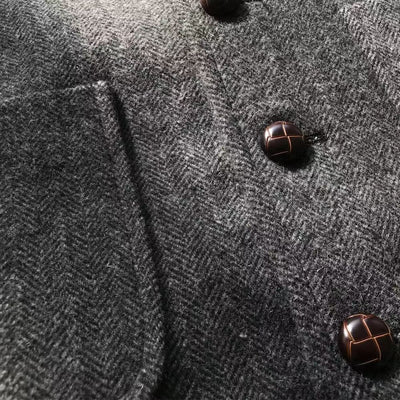 Chaleco de Caza Retro Khaki con Múltiples Bolsillos para Hombre - Image 12