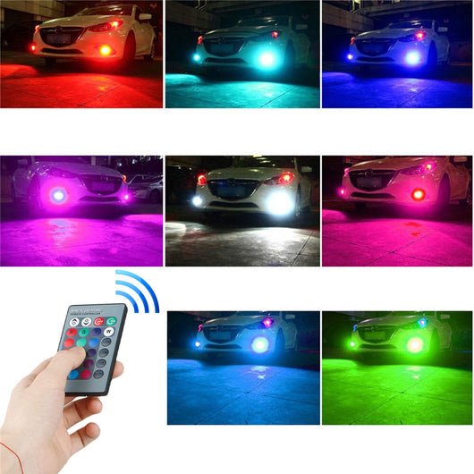 Luces Antiniebla RGB con Control Remoto - Iluminación Multicolor Personalizable - Image 16