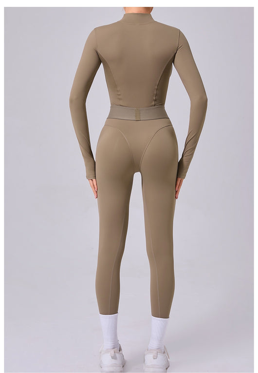 Enterizo de Yoga para Mujer con Malla Transpirable - Image 22