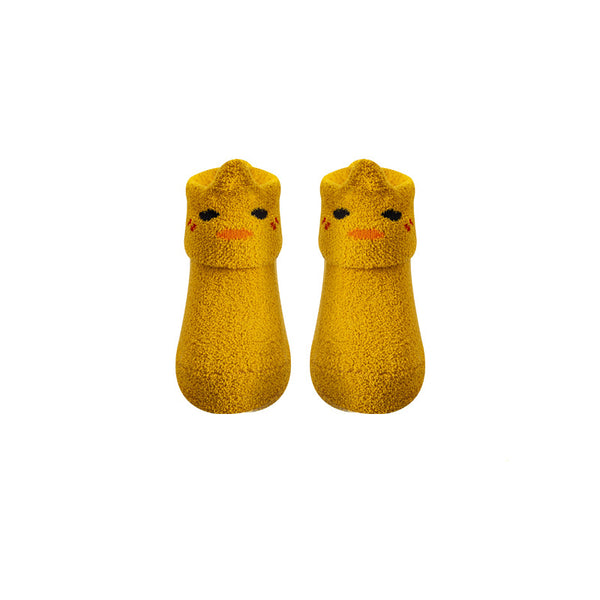 Calcetines Antideslizantes de Coral Fleece para Bebés y Niños Pequeños