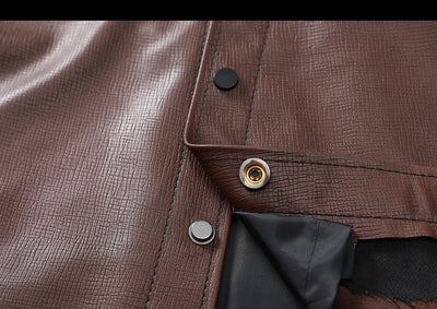 Camisa de Cuero Genuino Oveja para Hombre - Image 31