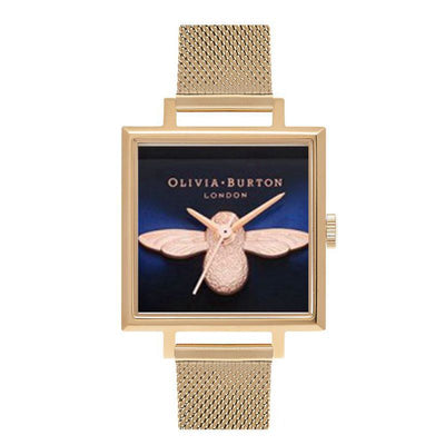 Reloj de Pulsera Cuadrado para Mujer con Escala Romana y Acero Inoxidable - Image 9
