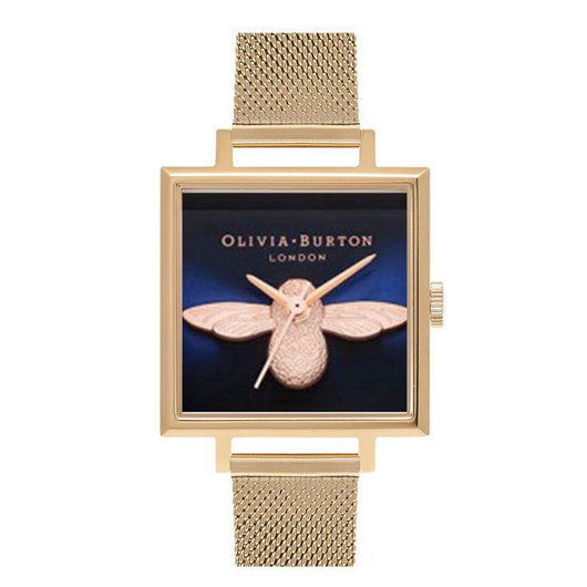 Reloj de Pulsera Cuadrado para Mujer con Escala Romana y Acero Inoxidable - Image 9