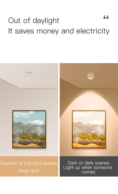 Luz LED Inteligente con Sensor de Movimiento y Ángulo Ajustable - Image 21