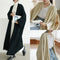 Cardigan Oversized de Punto Grueso Talla Grande