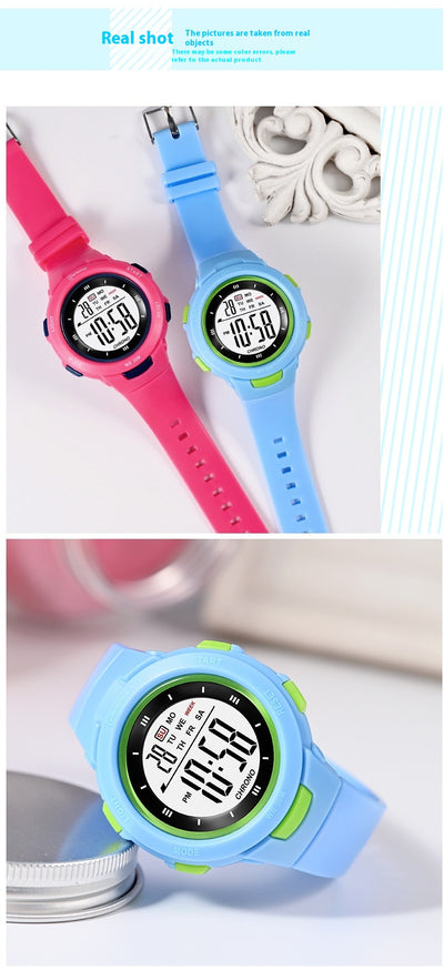 Reloj Electrónico Estudiantil con Correa Luminosa Impermeable y Hebilla de Moda - Image 18