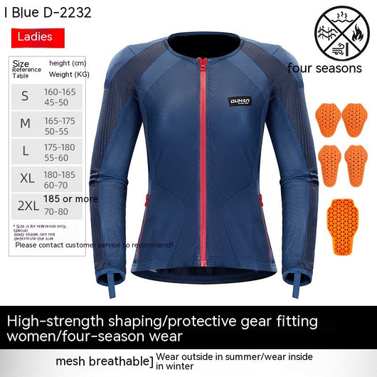 Equipo Protector Antiimpacto para Motociclismo - Ropa Transpirable Unisex Verano - Image 16